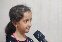 رها بردبار دانش آموز نمونه هفته شد