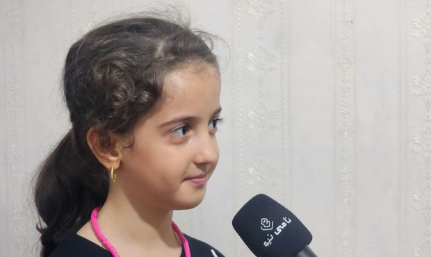 رها بردبار دانش آموز نمونه هفته شد